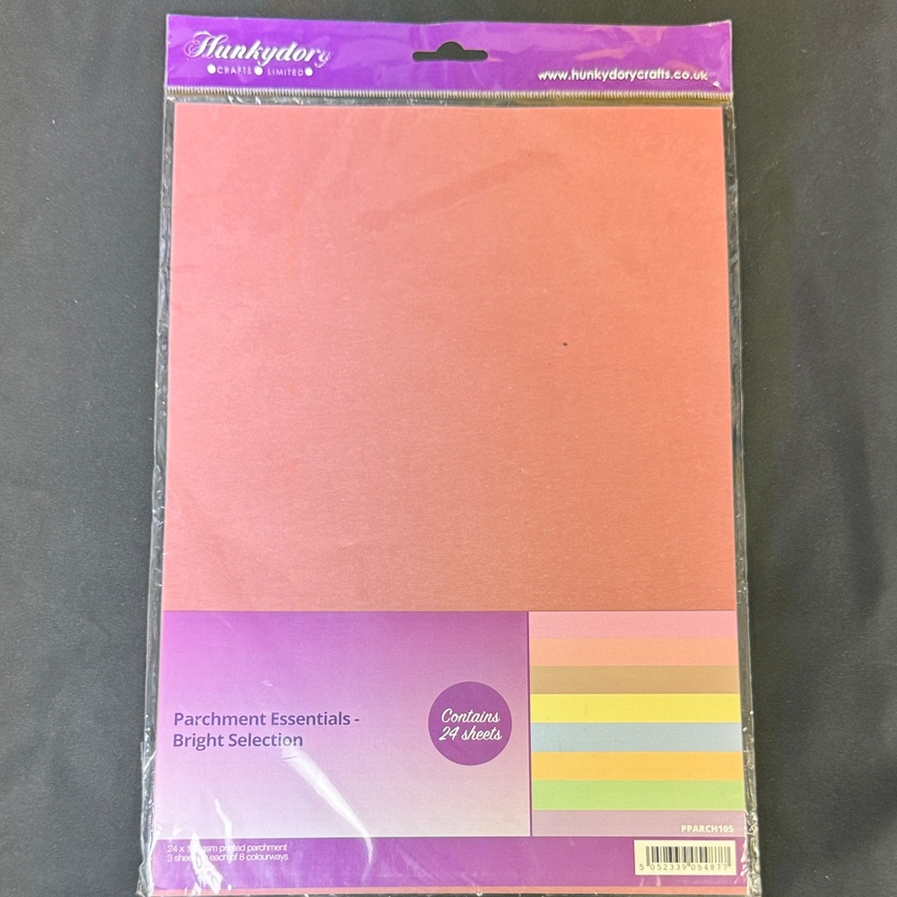 Hunkydory Parchment Essentials - Bright Selection